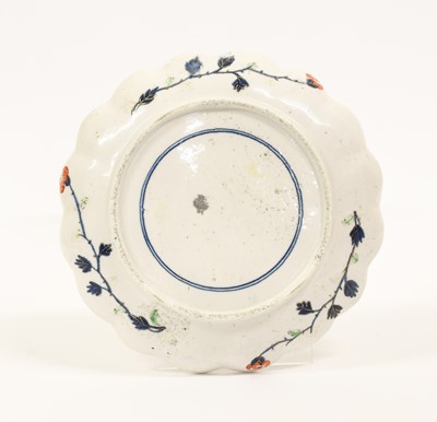 Lot 30 - A Chelsea Porcelain Dish, circa 1755, of lobed...