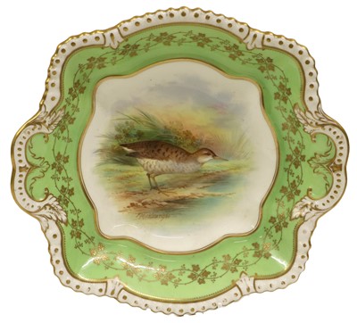 Lot 64 - A Pair of Aynsley Porcelain Dishes, circa 1900,...