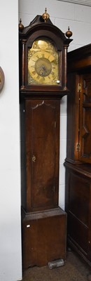 Lot 1135 - An Oak Thirty-Hour Longcase Clock, circa 1780,...