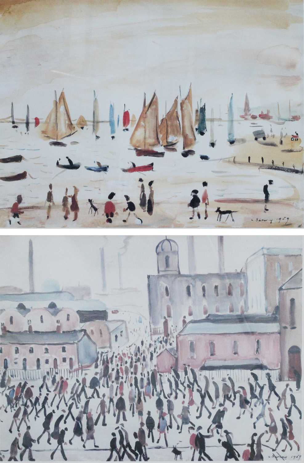 Lot 1054 - After Laurence Stephen Lowry RBA, RA