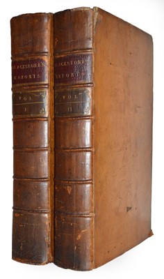Lot 114 - Law Blackstone (Sir William), Reports of Cases...