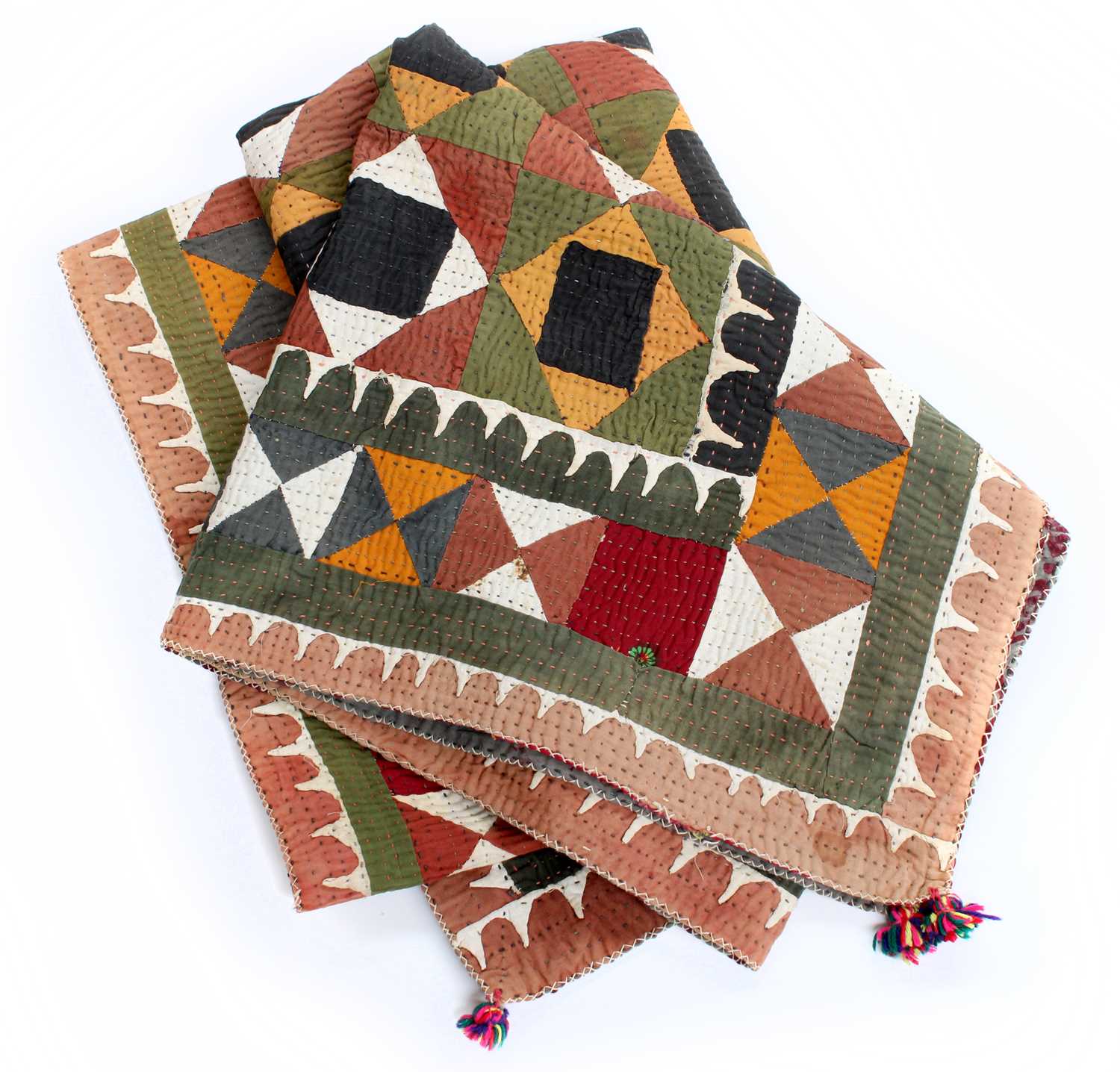 Lot 318 - Early 20th Century Pakistani Ralli Quilted