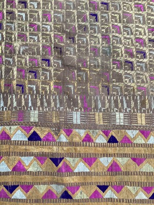 Lot 314 - 20th Century Indian Bagh Phulkari Floss Silk...