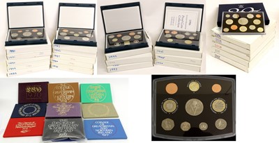 Lot 486 - 37 x UK Proof Sets, comprising: 1970, 1972,...