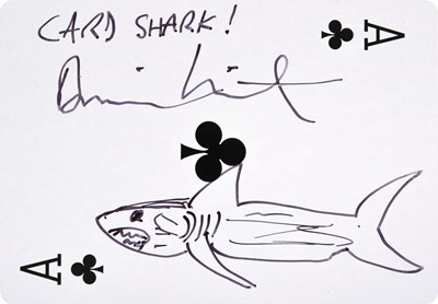 Lot 146 - Damien Hirst (b.1965) "Card Shark" Signed and...