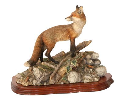 Lot 102 - Border Fine Arts 'The Last Look' (Dog Fox),...