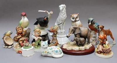 Lot 222 - A Group of Animal Models, including, a white...