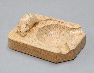 Lot 234 - Robert Mouseman Thompson: An Oak Ashtray