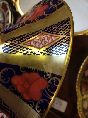 Lot 229 - Royal Crown Derby Imari: Three pieces, all...