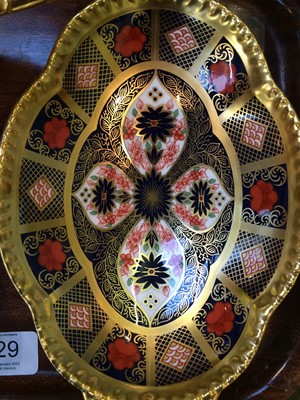 Lot 229 - Royal Crown Derby Imari: Three pieces, all...
