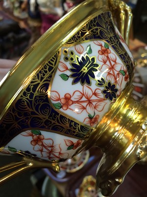 Lot 229 - Royal Crown Derby Imari: Three pieces, all...