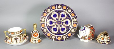 Lot 394 - Royal Crown Derby Imari: A 19th Century Saucer,...