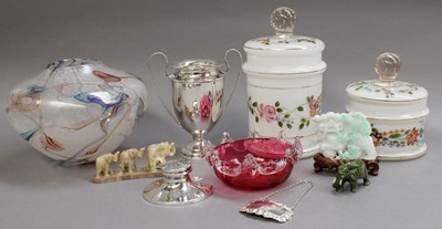 Lot 226 - Miscellaneous Items to Include: A silver...