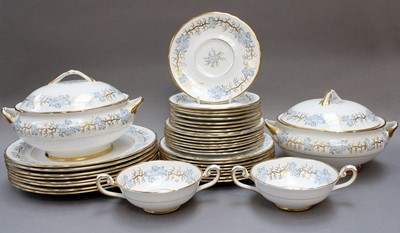 Lot 225 - A Group of Tuscan China Dinner Wares, in the...