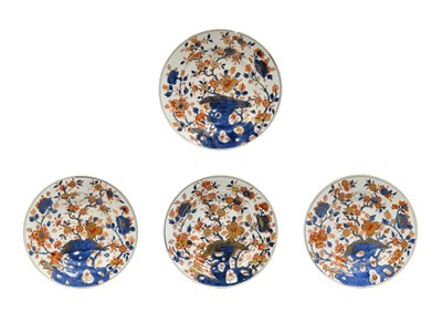 Lot 132 - A Set of Three Chinese Imari Porcelain Dishes,...