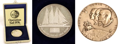 Lot 549 - Apollo 11 / John F. Kennedy, Silver Medal...