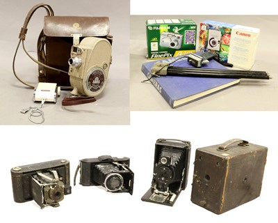 Lot 360 - Various Cameras, including Ensign Klito,...