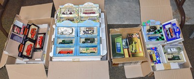 Lot 405 - Lledo and Corgi Diecast Model Cars, in boxes...