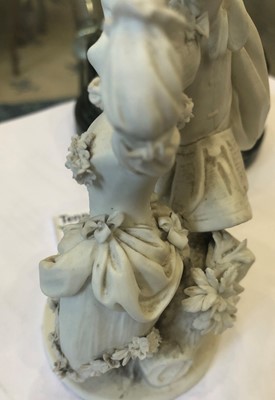 Lot 115 - A Sèvres Biscuit Porcelain Group of La Danse...