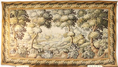 Lot 1112 - A Verdure Machine Made Tapestry, the field...