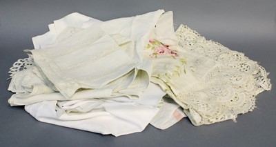 Lot 63 - Assorted 19th Century and Later Lace and...