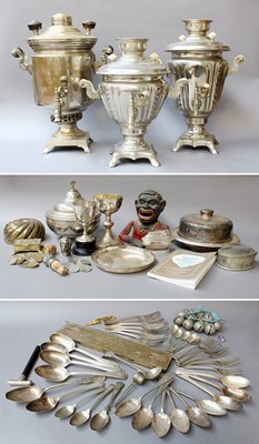 Lot 67 - A Collection of Metal Wares, including three...