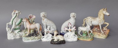 Lot 3 - A Collection of 19th Century Staffordshire...