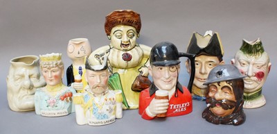 Lot 17 - Mainly 20th Century Character Jugs and...