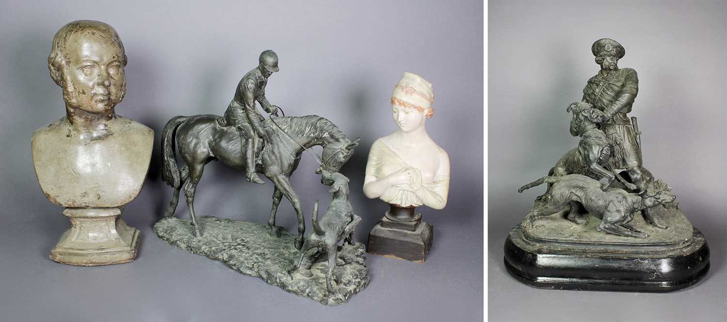Lot 22 - A 19th Century Goldscheider Painted