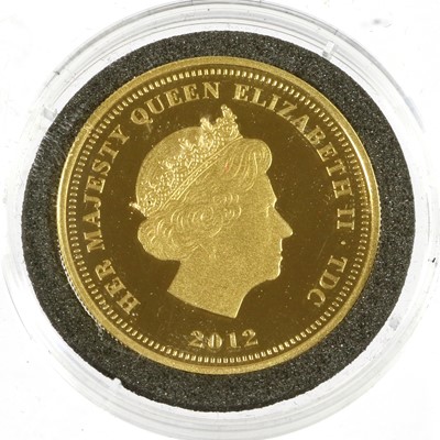 Lot 410 - Tristan da Cunha, Gold Proof Double Sovereign...