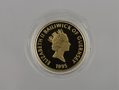 Lot 381 - Guernsey, Gold Proof £25 1995 (.999 gold, 22mm,...