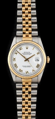 Lot 2252 - Rolex: A Steel and Gold Automatic Calendar...