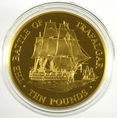 Lot 383 - Guernsey, Gold Proof £10 (5oz) 2005 (.999 gold,...