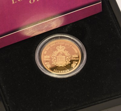 Lot 303 - Tristan da Cunha, Gold Sovereign 2013 (.916...