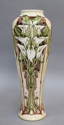 Lot 308 - A Modern Moorcroft Vase, Remember designed by...