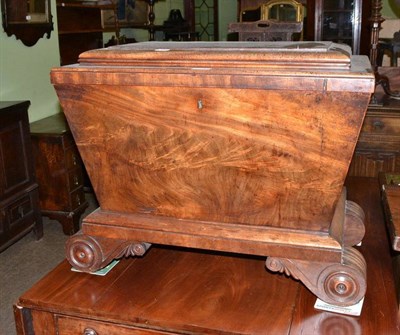 Lot 611 - Mahogany wine cooler