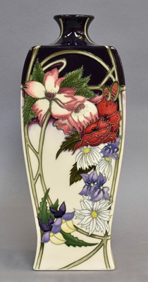 Lot 311 - A Modern Moorcroft Flask Vase, Ophelias...