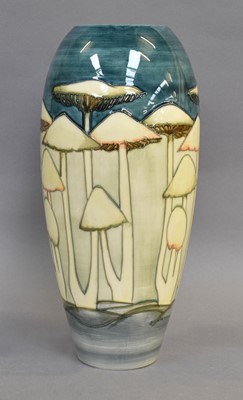 Lot 313 - A Modern Moorcroft Vase, Fairy Rings designed...