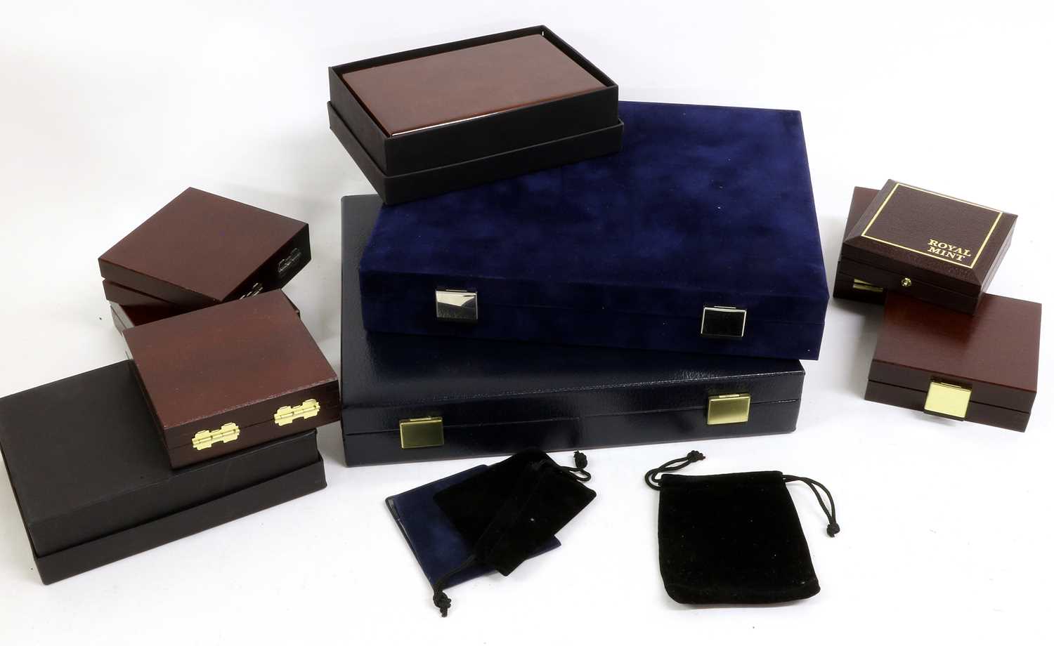 Lot 588 - A Quantity of Empty Coin Cases, producers