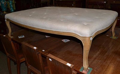 Lot 614 - Large foot stool