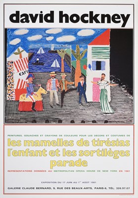 Lot 99 - After David Hockney OM, CH, RA (b.1937) “Les...