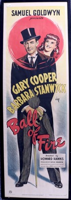 Lot 120 - Ball Of Fire 1941 Film Poster