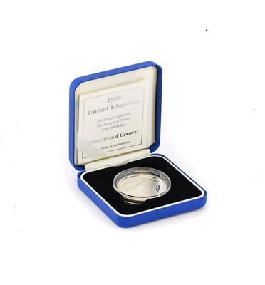 Lot 95 - 11 x UK Silver Proof Crowns, comprising: 1997 '...