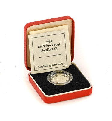 Lot 91 - 14 x UK Silver Proof Piedfort £1, including:...