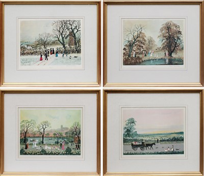 Lot 1063 - Helen Bradley (1900-1979) The Four Seasons...