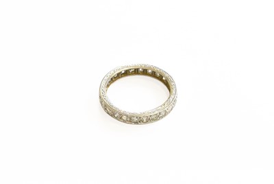 Lot 3 - A Diamond Eternity Ring, the eight-cut...
