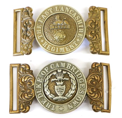 Lot 52 - A Victorian Officer's Waist Belt Clasp to the...