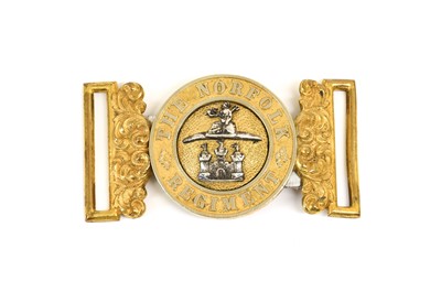 Lot 46 - A Victorian Officer's Waist Belt Clasp to the...