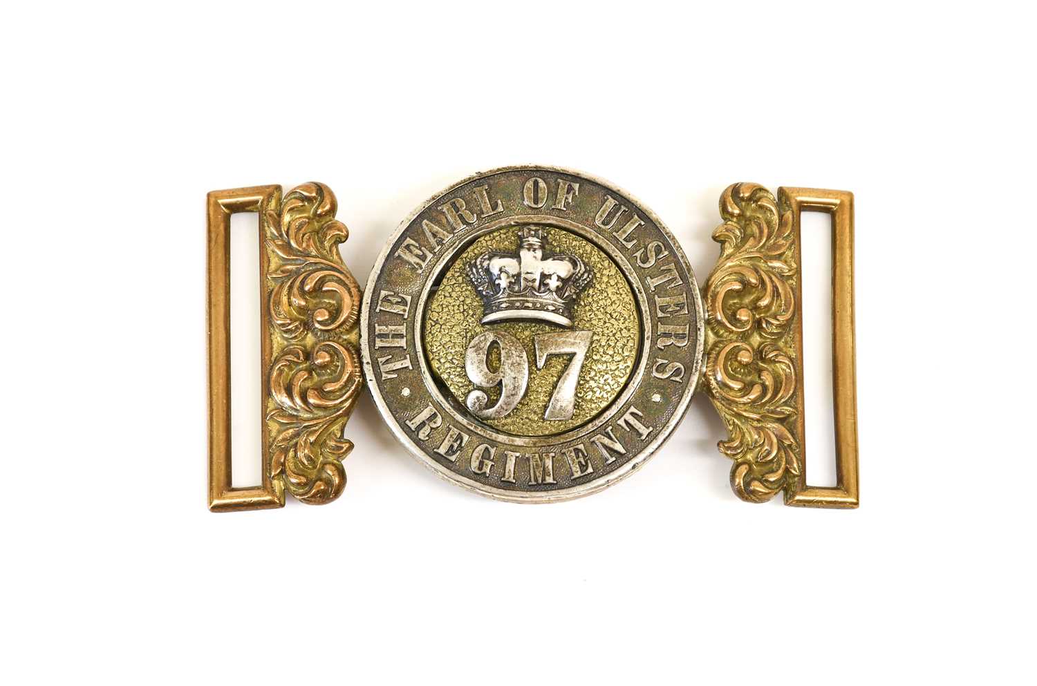 Lot 47 - A Victorian Officer's Waist Belt Clasp to the...