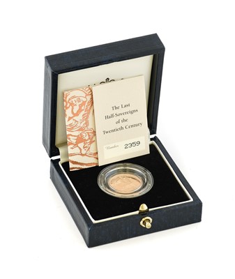 Lot 210 - Elizabeth II, Gold Proof Half Sovereign 1999,...